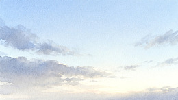 宁静天空晨曦云彩