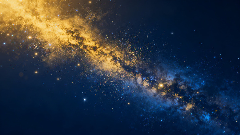 星空银河宇宙星尘视觉特效