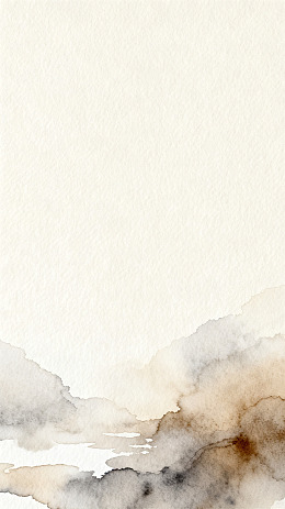 淡雅水彩山水背景画