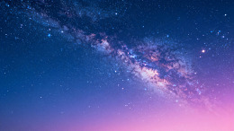 星空银河夜空美景片