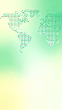 绿色世界地图像素化背景