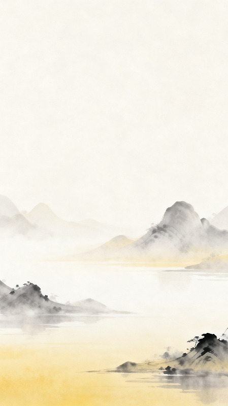 水墨山水画风景画