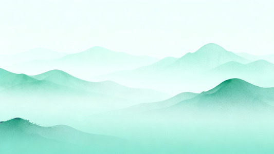 水墨山水画风景图案背景