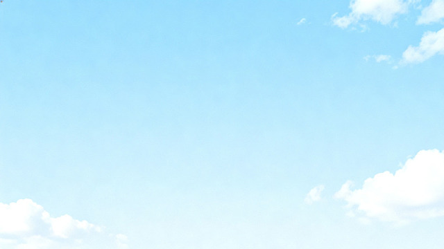 蓝天白云晴空万里