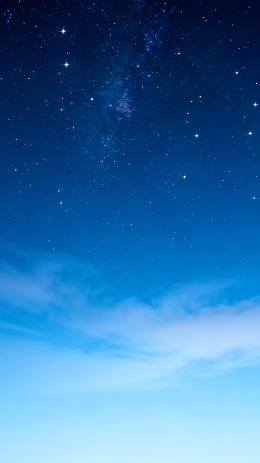 星空夜色自然风光