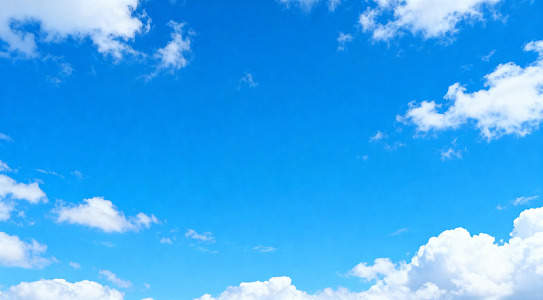 蓝天白云晴空万里