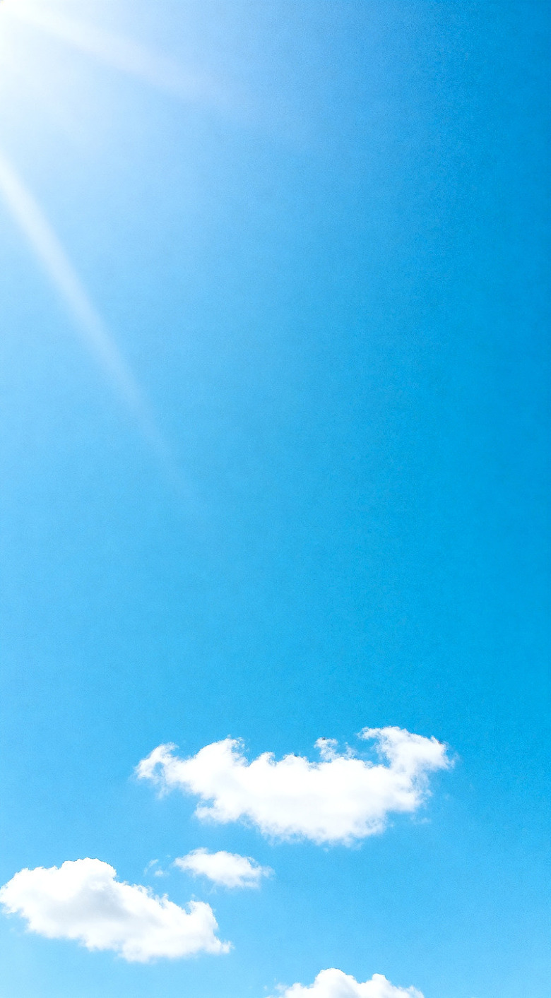 蓝天白云晴空万里