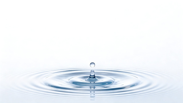水滴涟漪素材