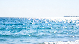 海滨风光碧波荡漾