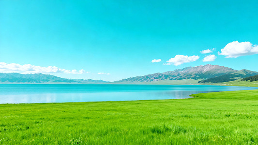 湖光山色风光壁纸