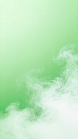 绿意朦胧烟雾背景