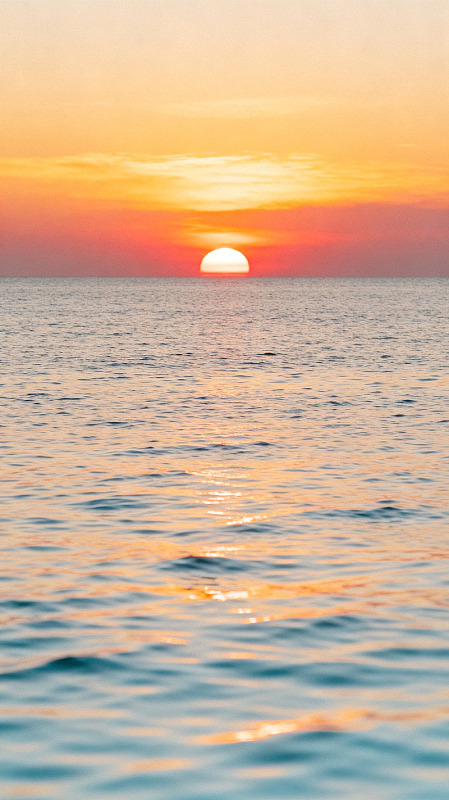 海边日落美景片