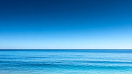 碧海蓝天海洋风光