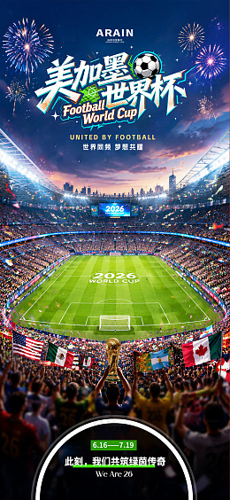 2026足球世界杯场馆海报1