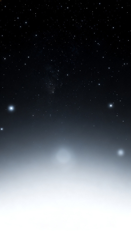 星空夜景银河渐变背景设计素材
