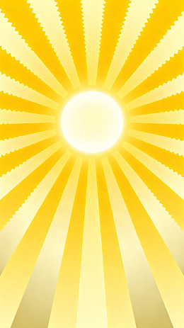 几何风太阳光芒矢量背景素材