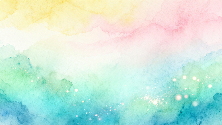水彩风梦幻渐变星空背景设计素材