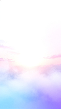 梦幻风天空云彩渐变背景素材