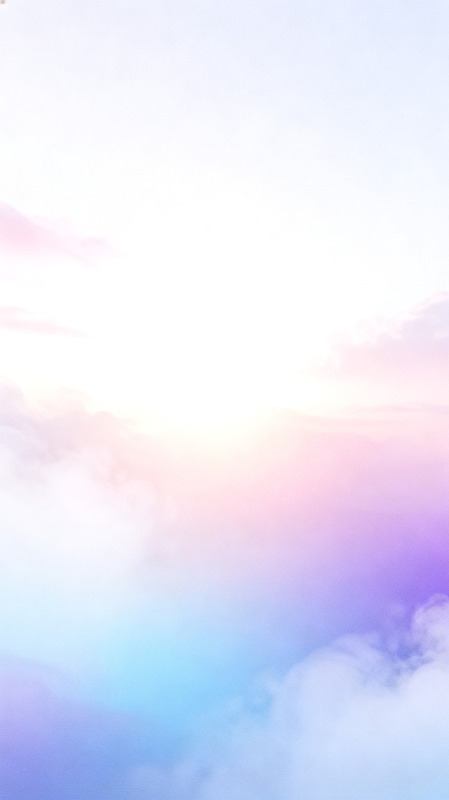 梦幻风天空云彩渐变背景素材