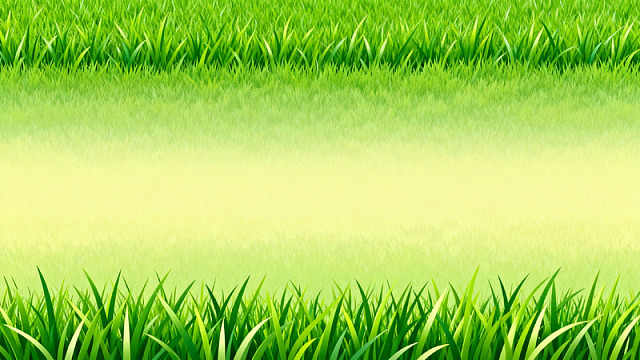 卡通风绿色草地背景设计素材