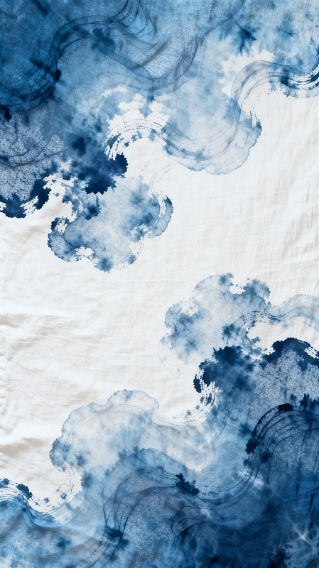 水墨风云纹抽象背景设计素材