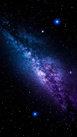 宇宙星空银河星云高清背景素材