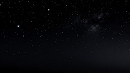 写实风星空银河夜景设计素材