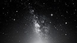 黑白风银河星空宇宙设计素材