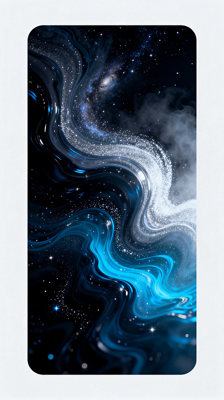 科幻风星河漩涡宇宙背景设计素材