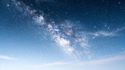 星空风银河星云背景素材