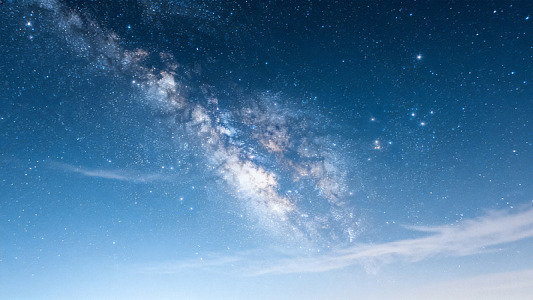 星空银河夜空高清背景素材