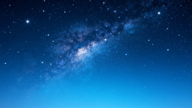 星空风银河夜空背景素材