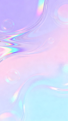 渐变风梦幻泡泡抽象背景素材