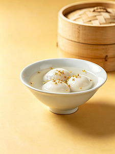传统小吃元宵节日美食元宵汤圆传统美食甜品