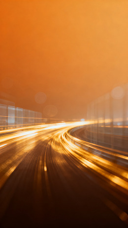 光轨风夜景公路动态设计素材