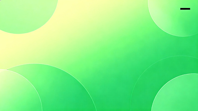 渐变风绿色圆形抽象背景设计素材