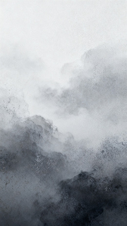 水墨风云雾缭绕抽象背景设计素材