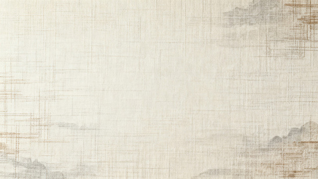 国风山水素描背景设计素材