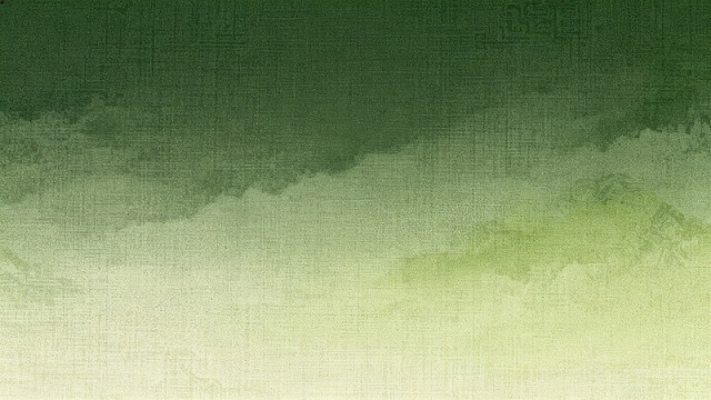 水墨风渐变绿色抽象背景设计素材