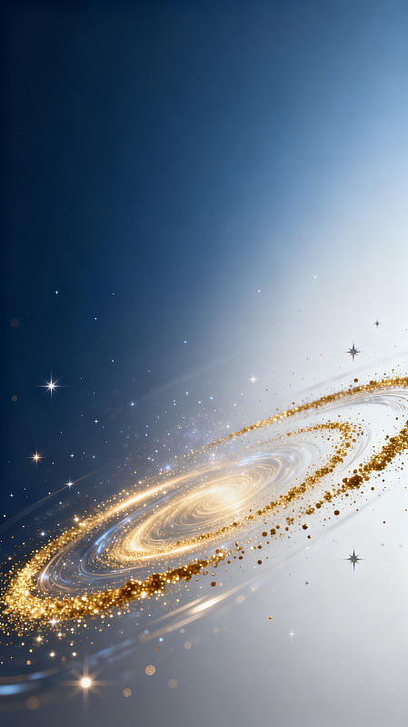 梦幻风星河旋涡宇宙背景设计素材