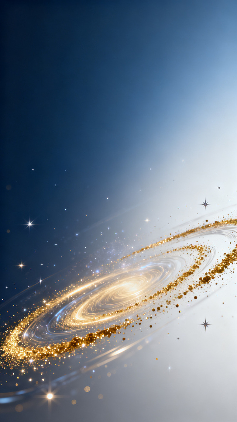梦幻风星河旋涡宇宙背景设计素材