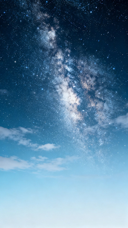星空风格银河夜空素材