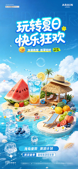 地产大暑夏日海岛1