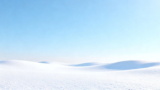 极简风雪原风光背景素材