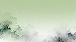 水墨风山水云雾抽象背景设计素材