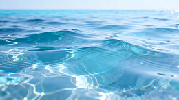 写实风海洋波浪水面高清素材