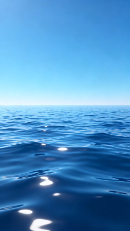 极简风海洋海面高清背景素材