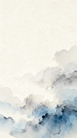 水墨风云雾缭绕抽象背景设计素材