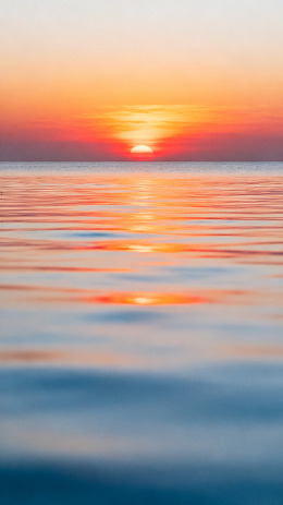 风日落海面自然风光设计素材