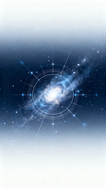 科技风宇宙星系科幻背景设计素材